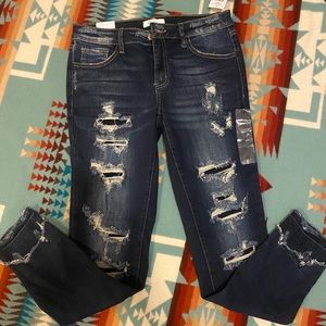 Brand New KanCan Distressed Jeans